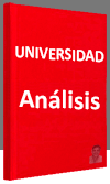 Universidad. Análisis matemático